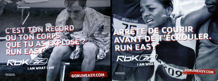 Reebok, run easy